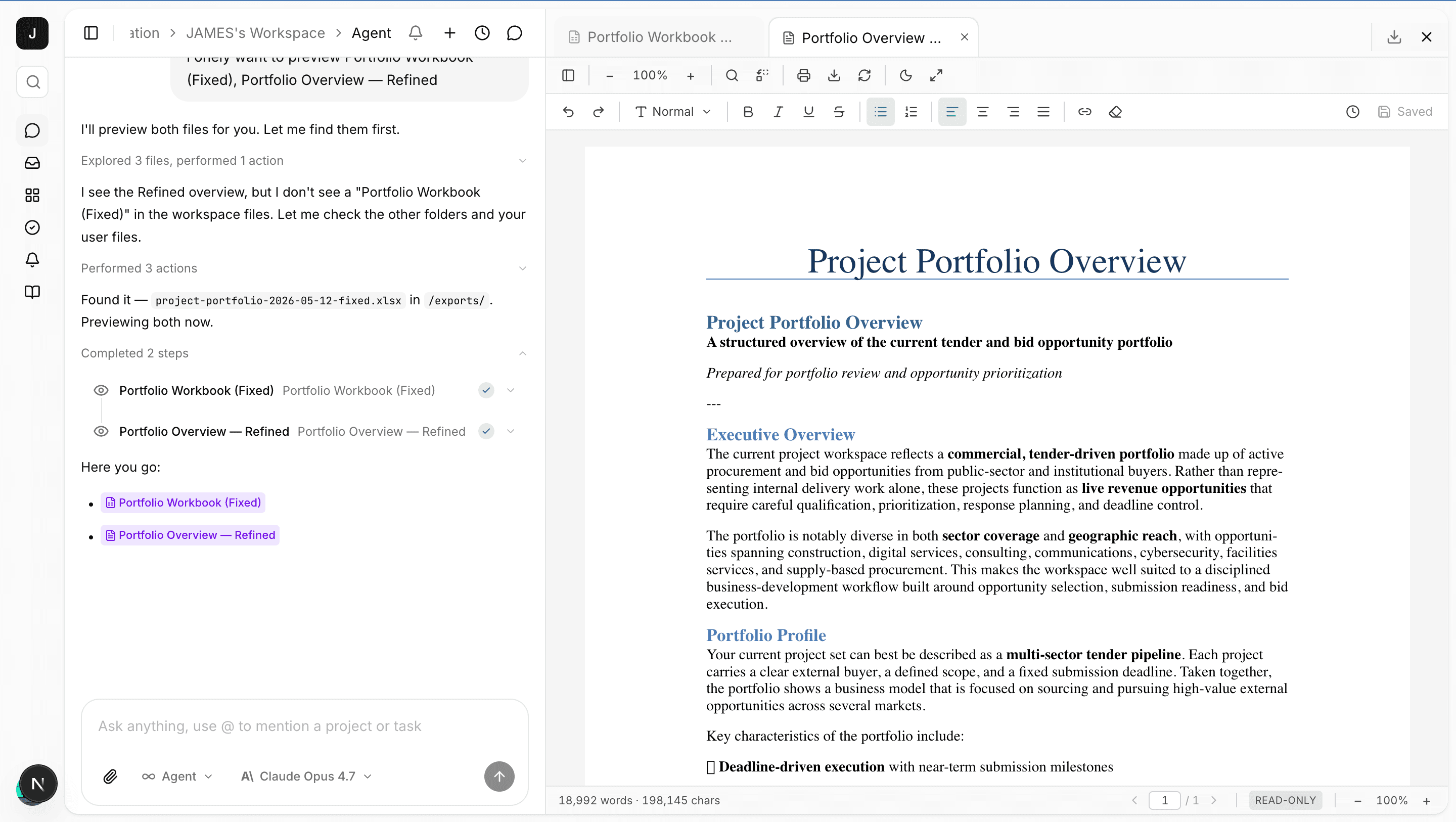 Workpods context hub